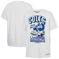 Youth Mitchell & Ness  White Indianapolis Colts Blue Pie Day T-Shirt