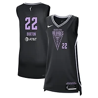 Unisex Nike Veronica Burton Black Golden State Valkyries Explorer Edition Victory Jersey