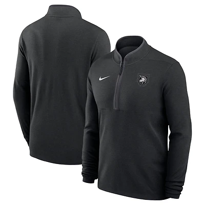 Men's Nike Black Army Black Knights Army 250 Collection Dri-FIT Victory Quarter-Zip Top