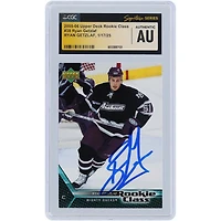 Ryan Getzlaf Anaheim Ducks Autographed 2005-06 Upper Deck Rookie Class #38 CGC Fanatics Witnessed Authenticated Rookie Card