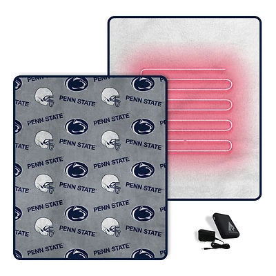 Pegasus  Penn State Nittany Lions Scattered Logos 60" x 70" Heated Blanket