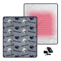 Pegasus  Penn State Nittany Lions Scattered Logos 60" x 70" Heated Blanket