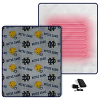 Pegasus  Notre Dame Fighting Irish Scattered Logos 60" x 70" Heated Blanket