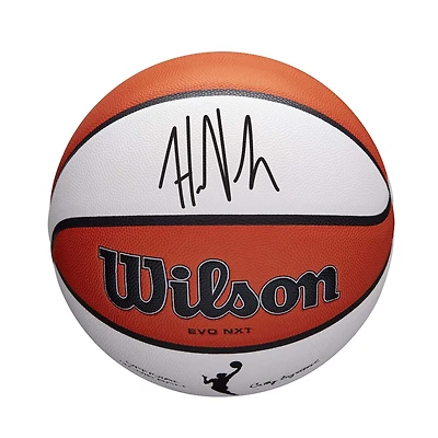 Hailey Van Lith Chicago Sky 2025 WNBA Draft Autographed Wilson Authentic Series Indoor/Outdoor Basketball