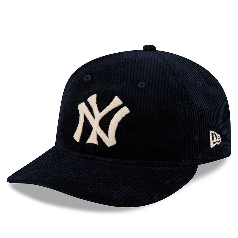 Men's New Era Navy New York Yankees Ralph Lauren X MLB Retro Crown 9FIFTY Corduroy Snapback Hat