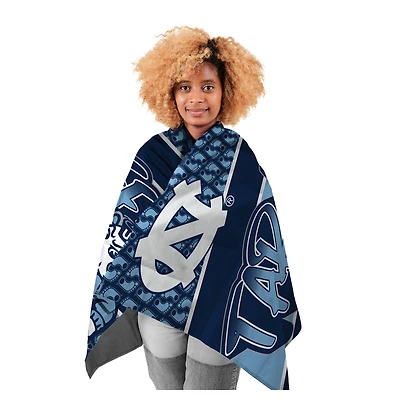 Pegasus North Carolina Tar Heels 54" x 70" Wearable Hero Cape