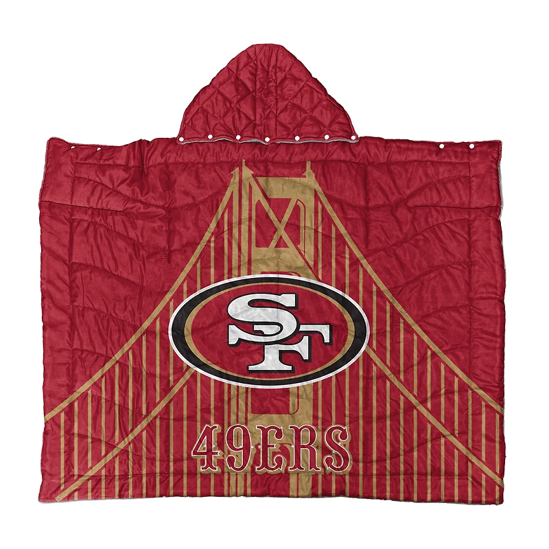 Pegasus San Francisco 49ers 54" x 70" Wearable Hero Cape