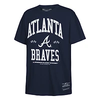 Youth Mitchell & Ness  Navy Atlanta Braves 2025 Speedway Classic T-Shirt