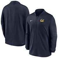 Men's Nike  Navy Cal Bears Dri-FIT Half-Zip Pullover