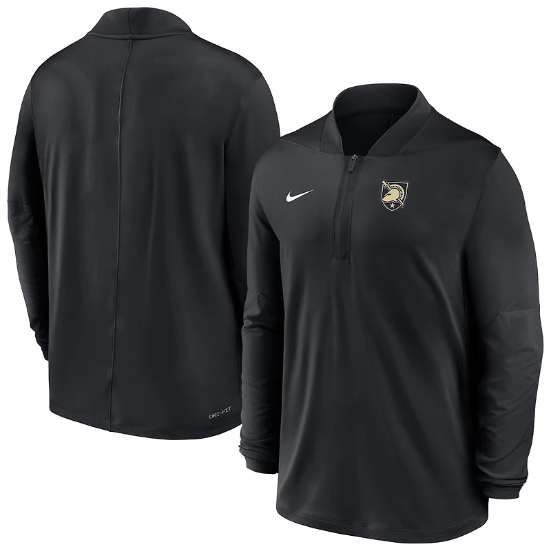 Men's Nike  Black Army Knights Dri-FIT Half-Zip Pullover