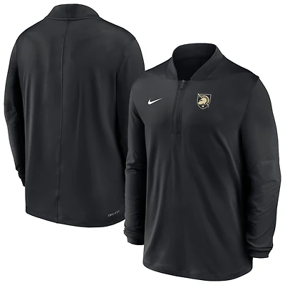 Men's Nike  Black Army Knights Dri-FIT Half-Zip Pullover
