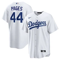 Men's Nike Andy Pages White Los Angeles Dodgers Home Replica Jersey