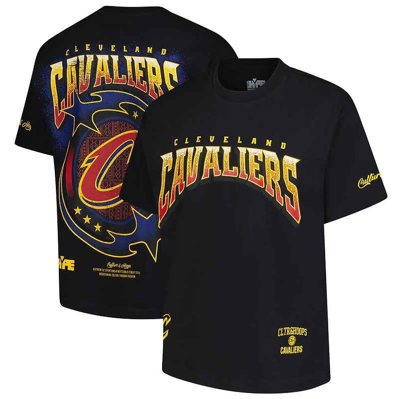 Men's Two Hype Black Cleveland Cavaliers Drip & Dime Collection Premium T-Shirt
