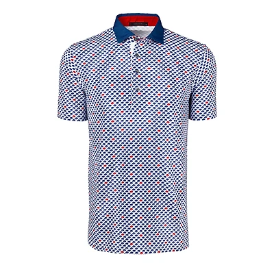 Men's Greyson Clothiers White Buffalo Bills Repeat Performance Polo