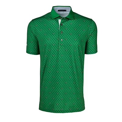 Men's Greyson Clothiers Green Philadelphia Eagles Repeat Performance Polo