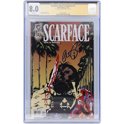 Al Pacino Autographed Scarface: Devil In Disguise #4 CGC Authenticated 8 Comic Book