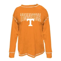 Women's Fanatics Tennessee Orange Volunteers Plus Contrast Stitch Sweatshirt