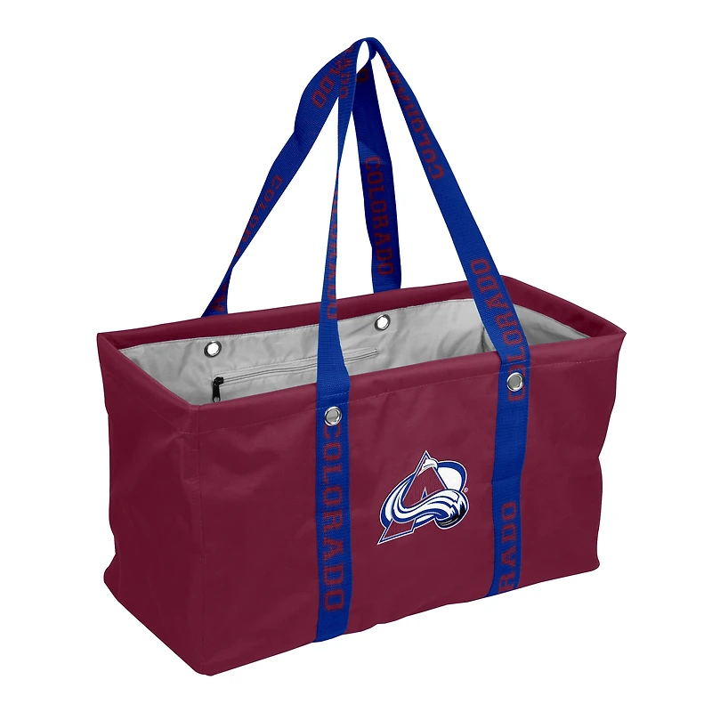 Logo Brands Colorado Avalanche Picnic Caddy with Wordmark Strap