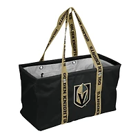 Logo Brands Vegas Golden Knights Picnic Caddy with Wordmark Strap