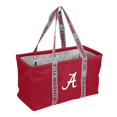 Logo Brands Alabama Crimson Tide Picnic Caddy with Wordmark Strap