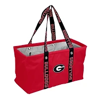 Logo Brands Georgia Bulldogs Picnic Caddy with Wordmark Strap