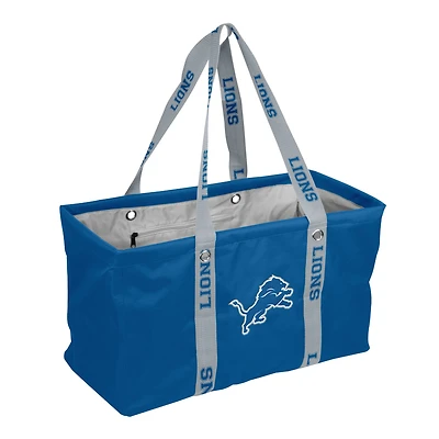 Logo Brands Detroit Lions Picnic Caddy with Wordmark Strap