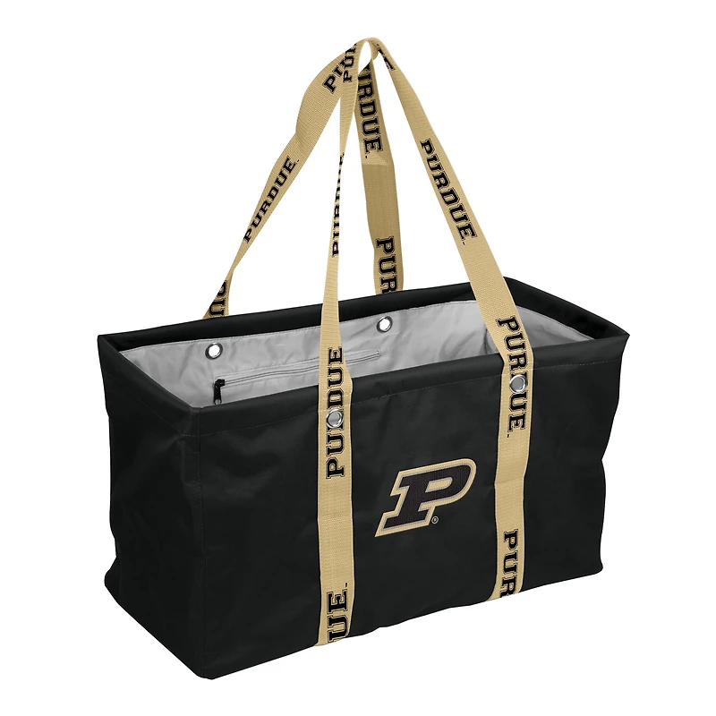 Logo Brands Purdue Boilermakers Picnic Caddy with Wordmark Strap