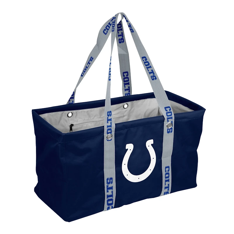 Logo Brands Indianapolis Colts Picnic Caddy with Wordmark Strap