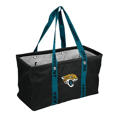 Logo Brands Jacksonville Jaguars Picnic Caddy with Wordmark Strap
