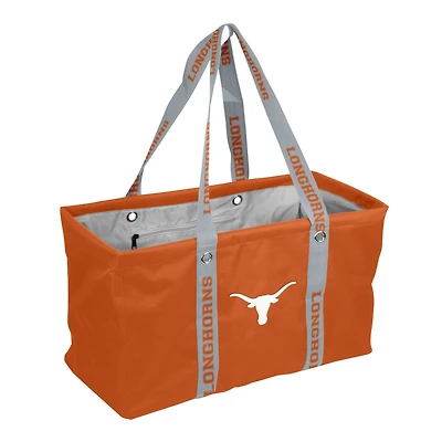 Logo Brands Texas Longhorns Picnic Caddy with Wordmark Strap