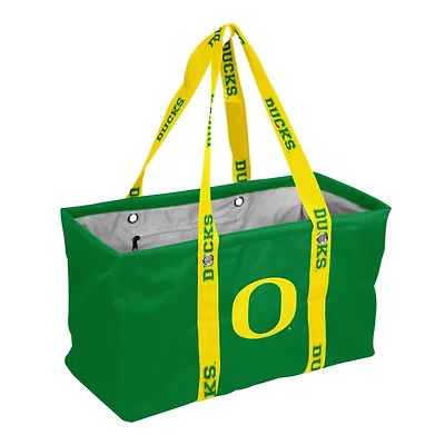 Logo Brands Oregon Ducks Picnic Caddy with Wordmark Strap
