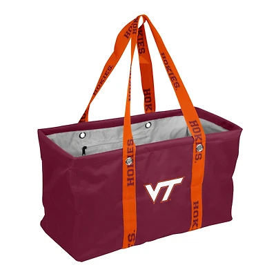 Logo Brands Virginia Tech Hokies Picnic Caddy with Wordmark Strap