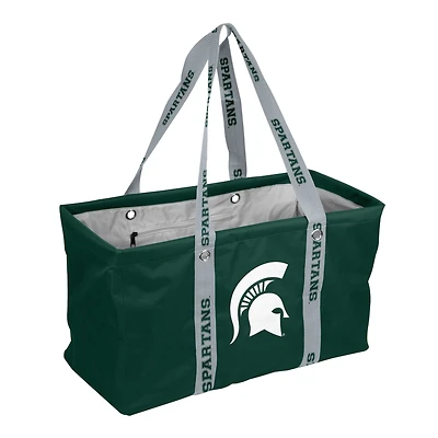 Logo Brands Michigan State Spartans Picnic Caddy with Wordmark Strap