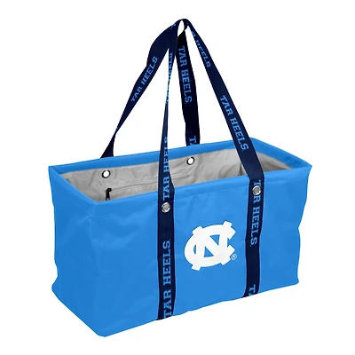Logo Brands North Carolina Tar Heels Picnic Caddy with Wordmark Strap