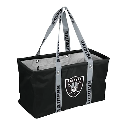 Logo Brands Las Vegas Raiders Picnic Caddy with Wordmark Strap