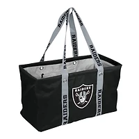 Logo Brands Las Vegas Raiders Picnic Caddy with Wordmark Strap