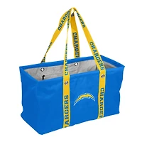 Logo Brands Los Angeles Chargers Picnic Caddy with Wordmark Strap