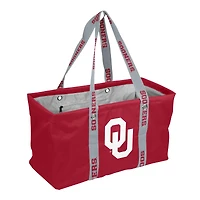 Logo Brands Oklahoma Sooners Picnic Caddy with Wordmark Strap