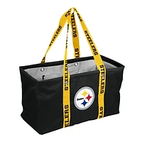 Logo Brands Pittsburgh Steelers Picnic Caddy with Wordmark Strap