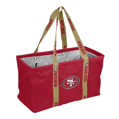 Logo Brands San Francisco 49ers Picnic Caddy with Wordmark Strap
