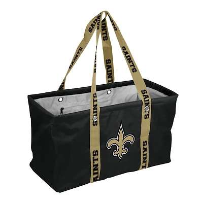 Logo Brands New Orleans Saints Picnic Caddy with Wordmark Strap