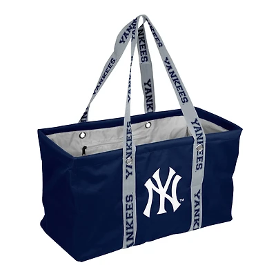 Logo Brands New York Yankees Picnic Caddy with Wordmark Strap