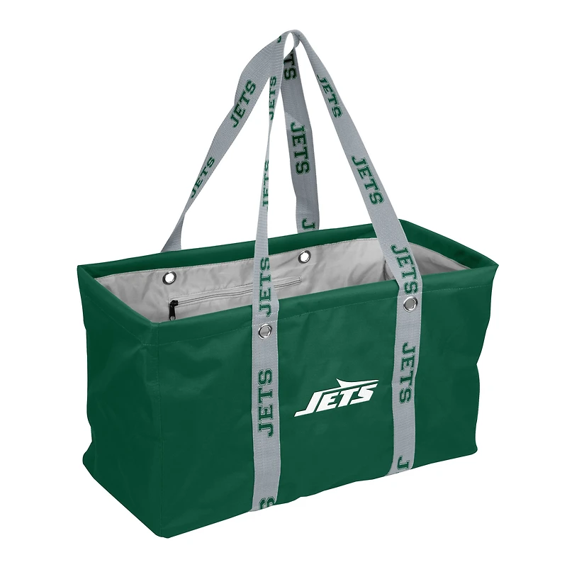 Logo Brands New York Jets Picnic Caddy with Wordmark Strap