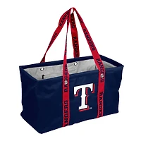 Logo Brands Texas Rangers Picnic Caddy with Wordmark Strap