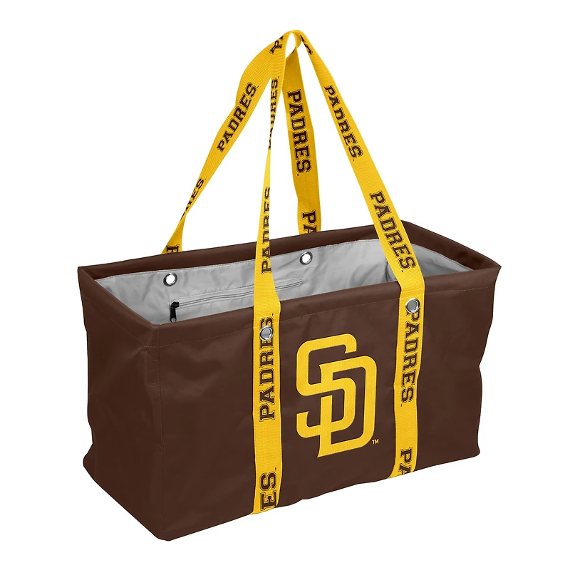 Logo Brands San Diego Padres Picnic Caddy with Wordmark Strap
