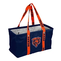 Logo Brands Chicago Bears Picnic Caddy with Wordmark Strap