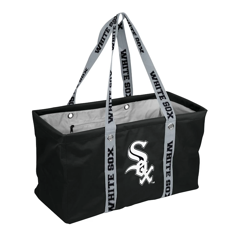 Logo Brands Chicago White Sox Picnic Caddy with Wordmark Strap