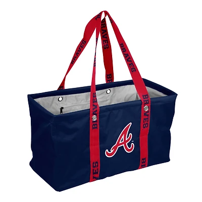 Logo Brands Atlanta Braves Picnic Caddy with Wordmark Strap