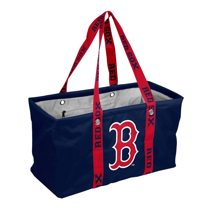 Logo Brands Boston Red Sox Picnic Caddy with Wordmark Strap
