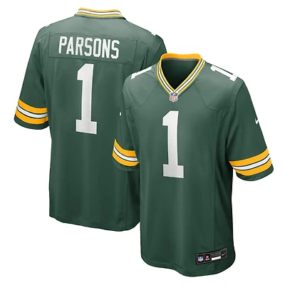 Men's Nike Micah Parsons Green Bay Packers Game Player Jersey